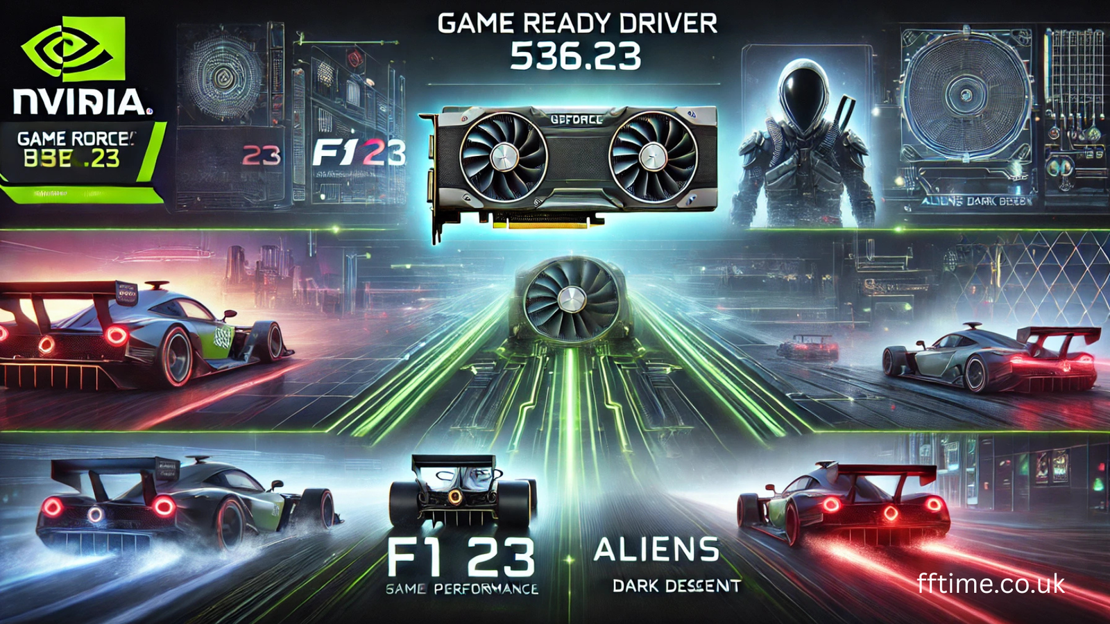 NVIDIA Driver 536.23 : Enhancing Gaming with F1 23 and Aliens: Dark Descent Support